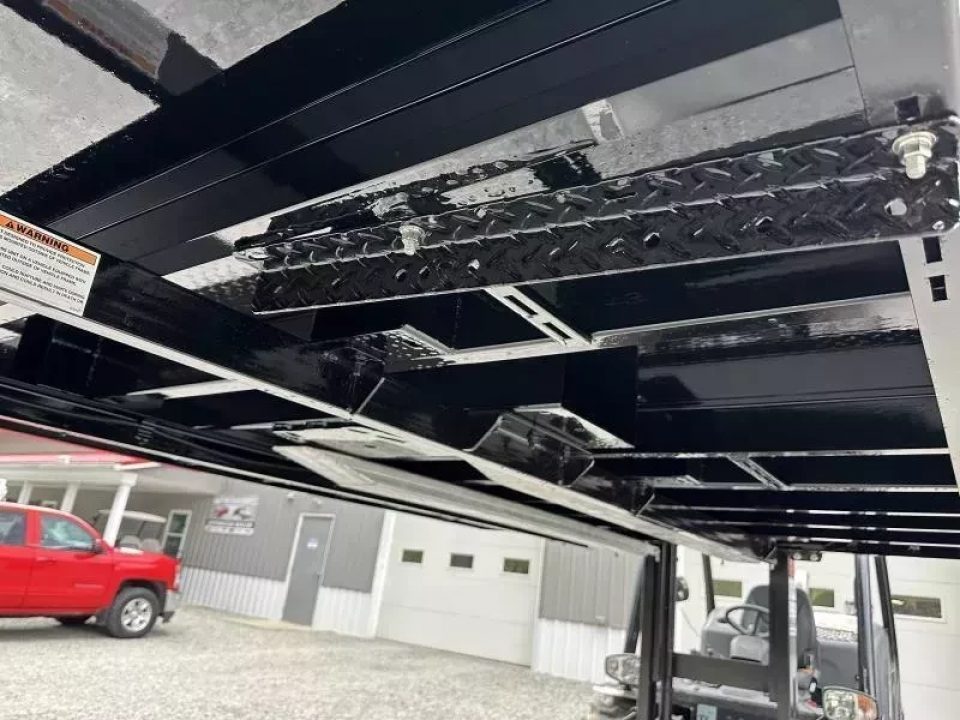 New Moritz International TB-8-94 Flatbed 60" CA DRW Chassis 96x112 w/Trap Door and Gooseneck Hitch Plate
