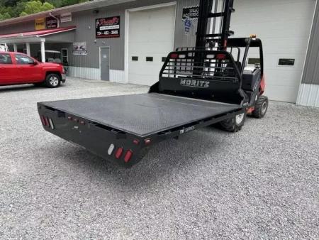 New Moritz International TB-8-94 Flatbed 60" CA DRW Chassis 96x112 w/Trap Door and Gooseneck Hitch Plate