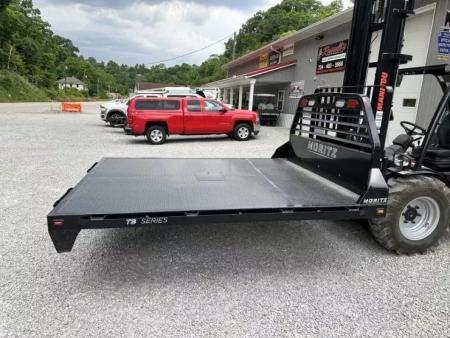 New Moritz International TB-8-94 Flatbed 60" CA DRW Chassis 96x112 w/Trap Door and Gooseneck Hitch Plate