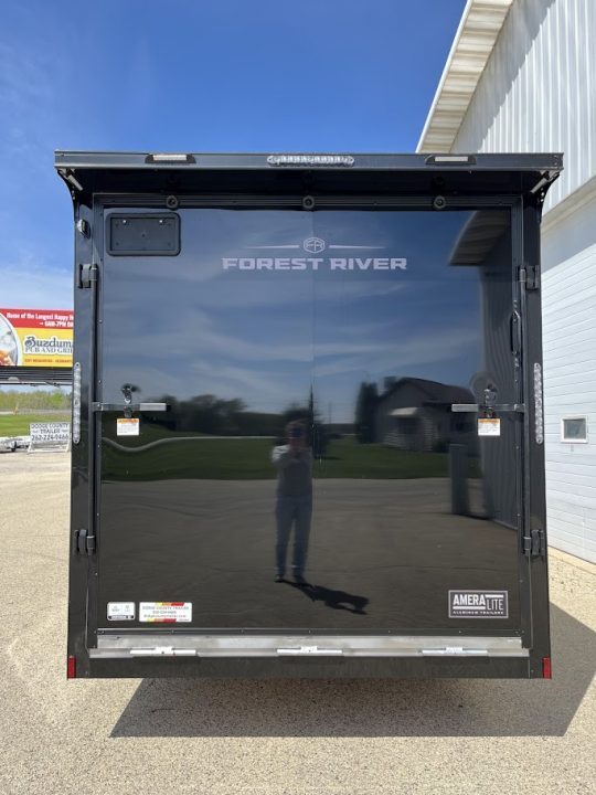 New 2026 Ameralite 7.5' x 16' + 24" V-Front w/ UTV, Strike & Black Out Packages Cargo / Enclosed Trailer