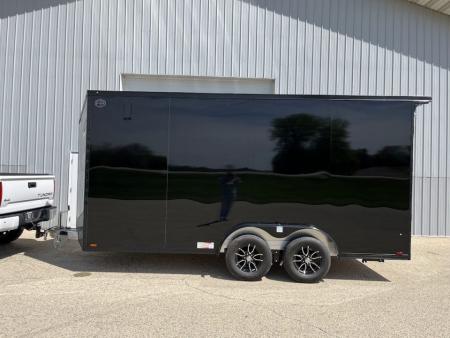 New 2026 Ameralite 7.5' x 16' + 24" V-Front w/ UTV, Strike & Black Out Packages Cargo / Enclosed Trailer