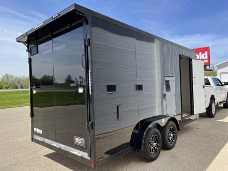 New 2026 Ameralite 7.5' x 16' + 24" V-Front w/ UTV, Strike & Black Out Packages Cargo / Enclosed Trailer