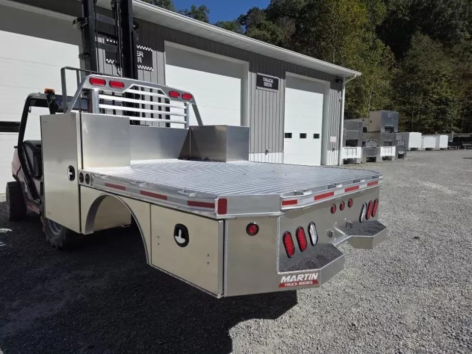New Martin Truck Bodies 98x104 SBV Flatbed 8' DRW Longbed