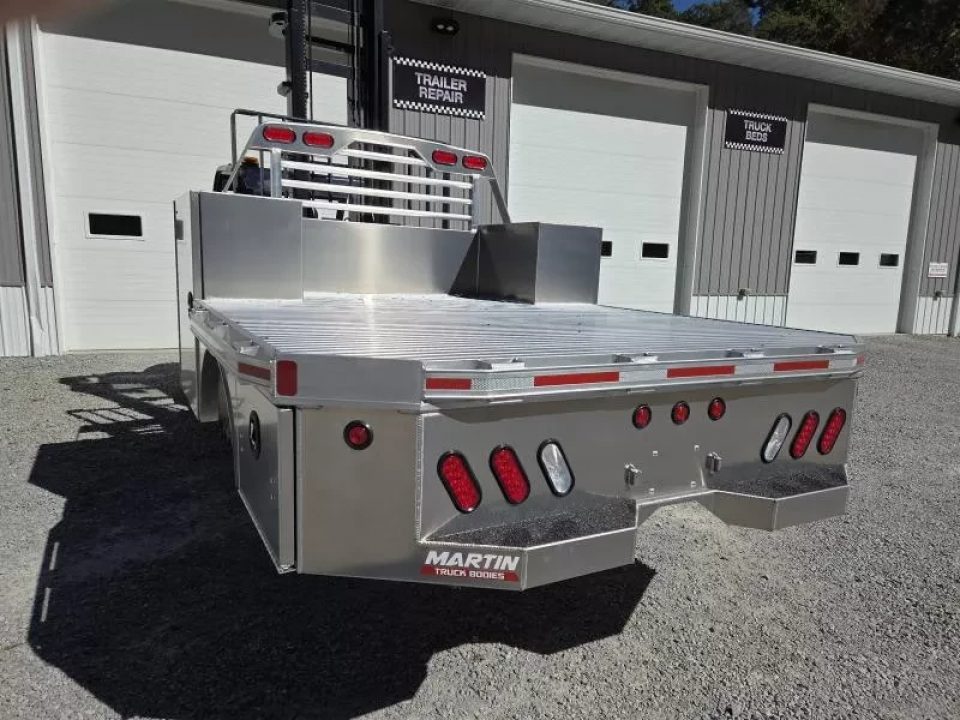 New Martin Truck Bodies 98x104 SBV Flatbed 8' DRW Longbed