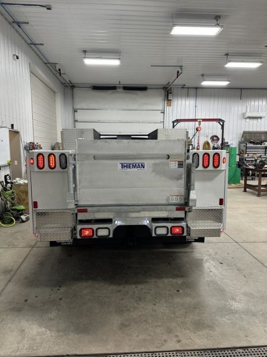 New Thieman TT15AL 53" x 44+6 Galvanized Lift Gate