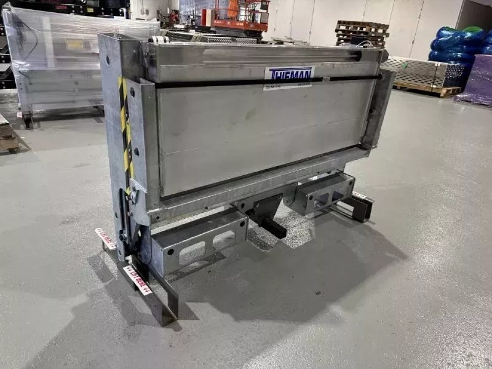 New Thieman TT15AL 56" x 32+6 Galvanized Lift Gate