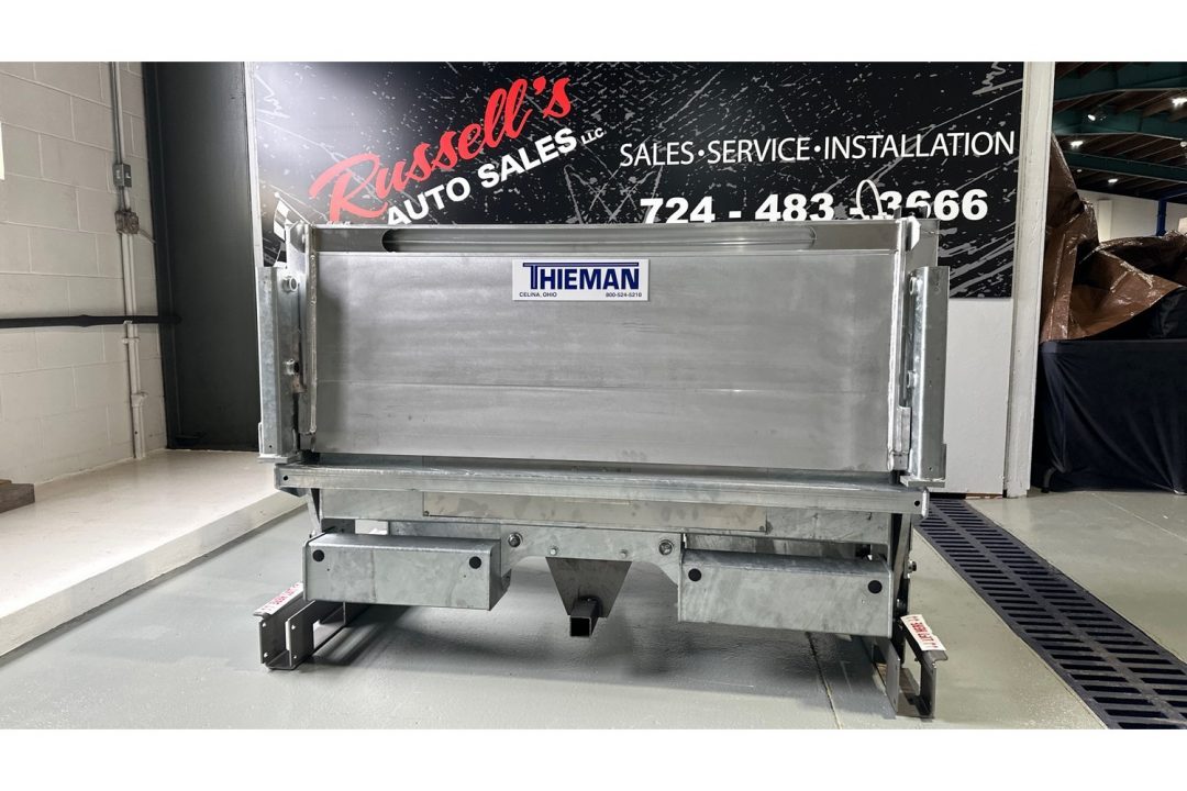 New Thieman TT15AL 56" x 26+6 Galvanized Lift Gate