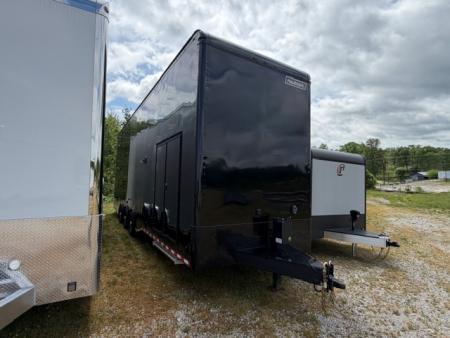 New Haulmark EDGE 8.5x32 Stacker 21K- Black W/ Steel Frame & Recessed E-Track