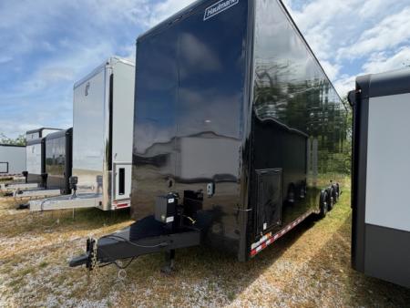 New Haulmark EDGE 8.5x32 Stacker 21K- Black W/ Steel Frame & Recessed E-Track