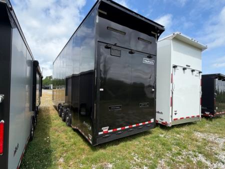 New Haulmark EDGE 8.5x32 Stacker 21K- Black W/ Steel Frame & Recessed E-Track