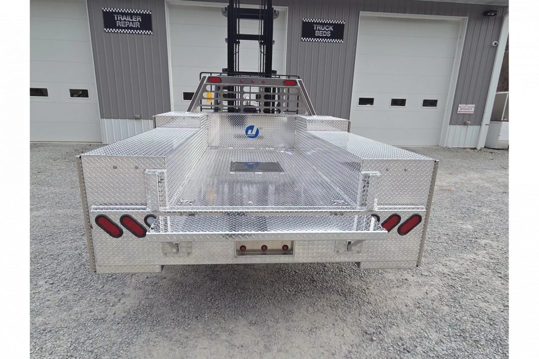 New Jutland Aluminum Gooseneck Service Body 8' DRW Pickup