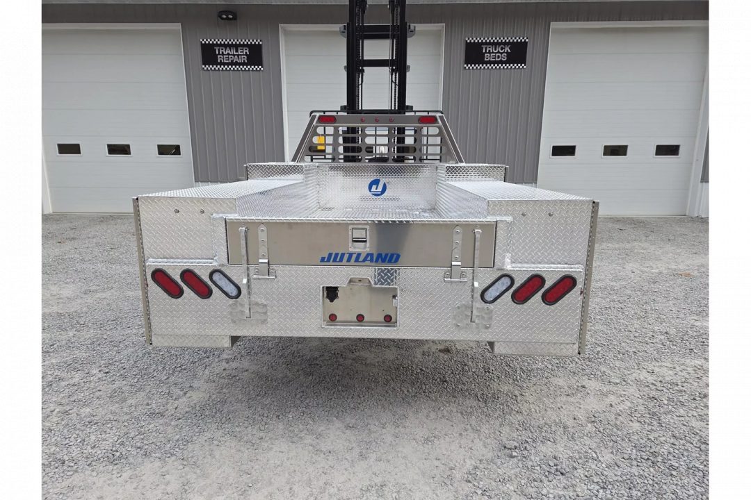 New Jutland Aluminum Gooseneck Service Body 8' DRW Pickup