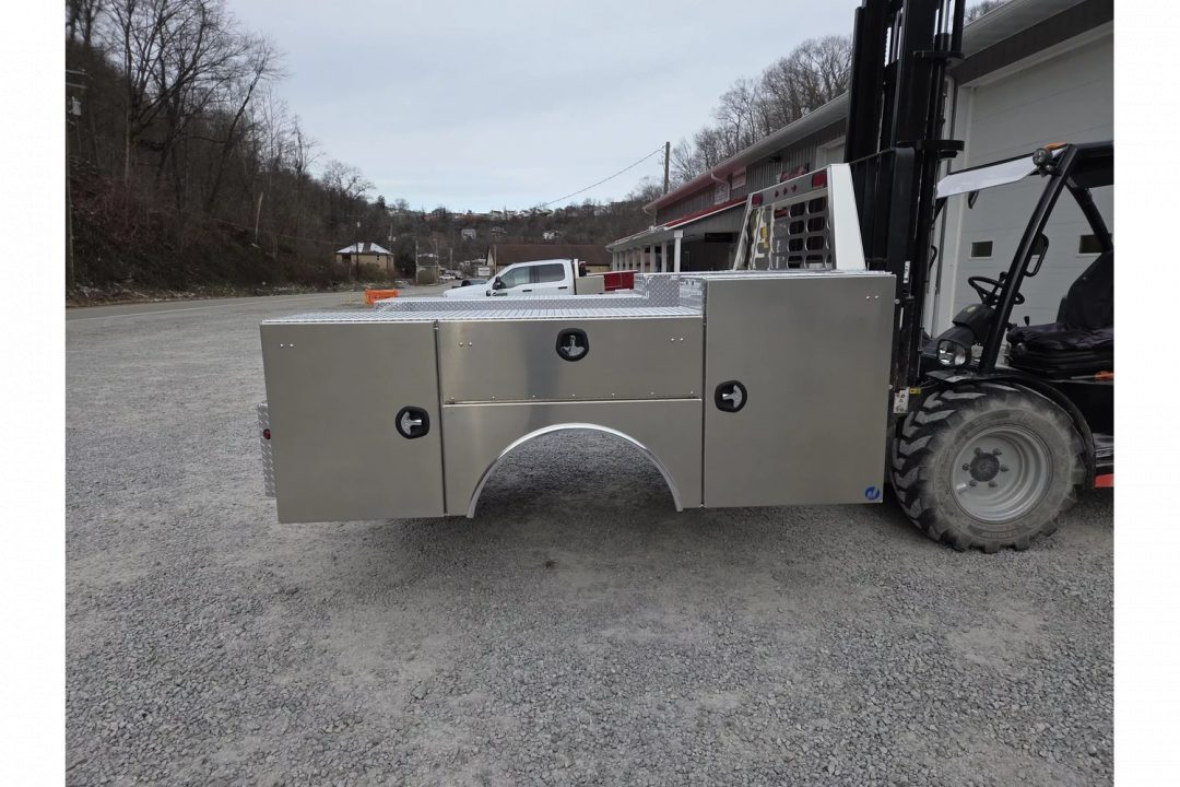 New Jutland Aluminum Gooseneck Service Body 8' DRW Pickup