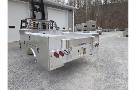New Jutland Aluminum Gooseneck Service Body 8' DRW Pickup