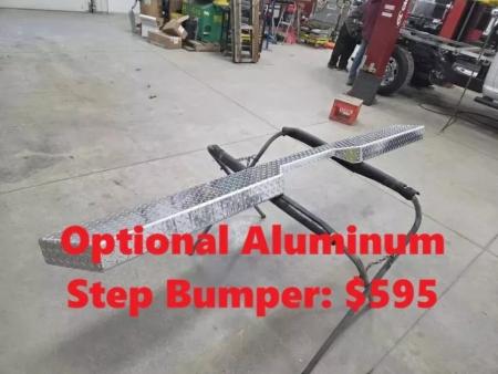 New Jutland Aluminum Gooseneck Service Body 8' DRW Pickup