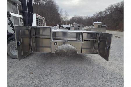 New Jutland Aluminum Gooseneck Service Body 8' DRW Pickup