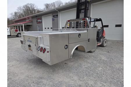 New Jutland Aluminum Gooseneck Service Body 8' DRW Pickup