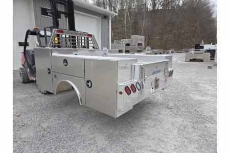 New Jutland Aluminum Gooseneck Service Body 8' DRW Pickup