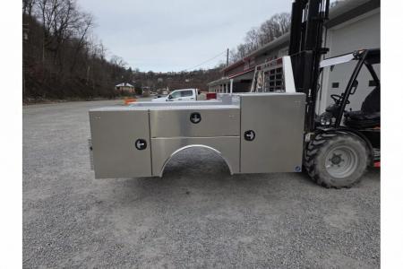 New Jutland Aluminum Gooseneck Service Body 8' DRW Pickup