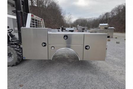 New Jutland Aluminum Gooseneck Service Body 8' DRW Pickup