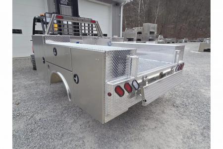 New Jutland Aluminum Gooseneck Service Body 8' DRW Pickup