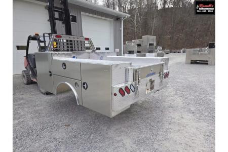 New Jutland Aluminum Gooseneck Service Body 60'' CA DRW