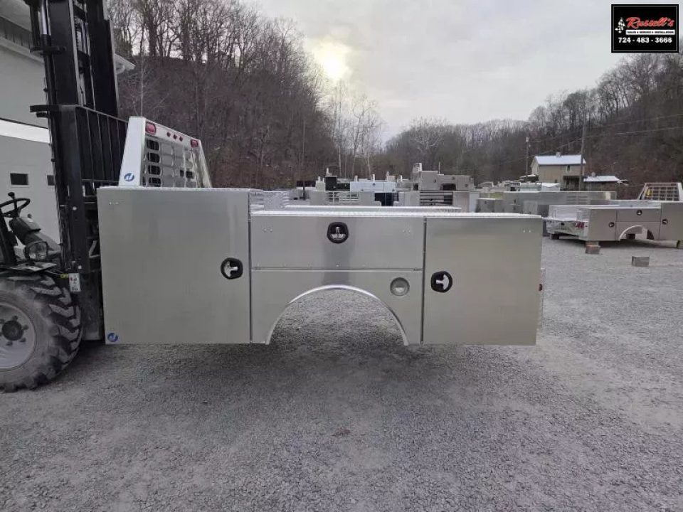 New Jutland Aluminum Gooseneck Service Body 60'' CA DRW