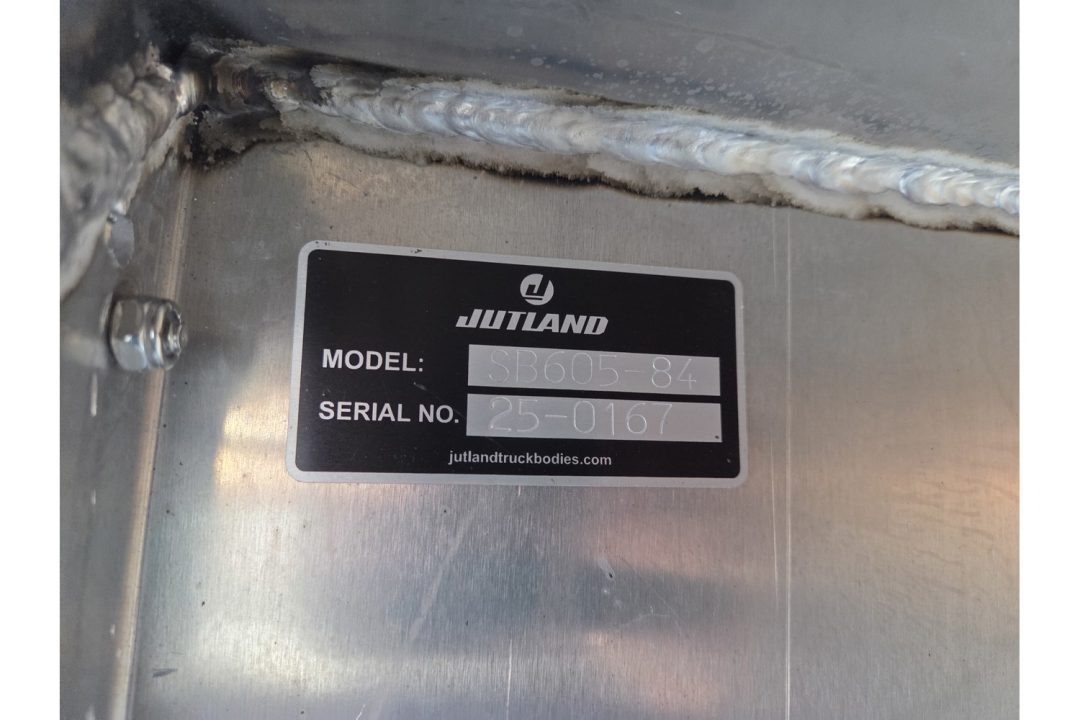 New Jutland SCRATCH AND DENT SALE! 96 x 137 Service Body 84" CA Cab and Chassis DRW 60" Tall