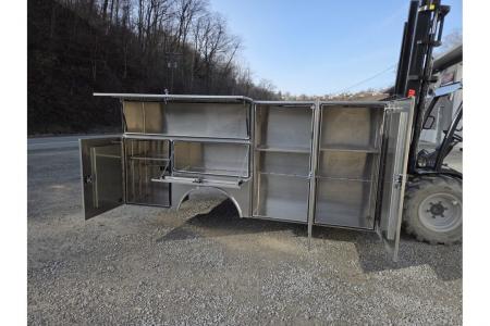 New Jutland SCRATCH AND DENT SALE! 96 x 137 Service Body 84" CA Cab and Chassis DRW 60" Tall