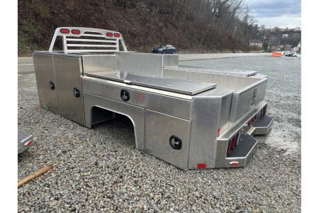 New Martin Truck Bodies Aluminum Gooseneck Service Body 84" CA DRW SMOOTH APPEARANCE -Discoloration