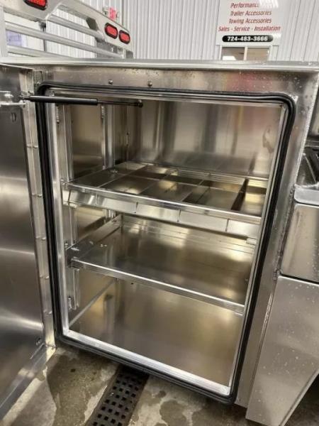 New Martin Truck Bodies Aluminum Gooseneck Service Body 84" CA DRW SMOOTH APPEARANCE -Discoloration
