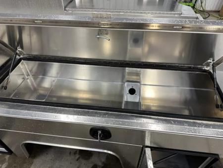 New Martin Truck Bodies Aluminum Gooseneck Service Body 84" CA DRW SMOOTH APPEARANCE -Discoloration