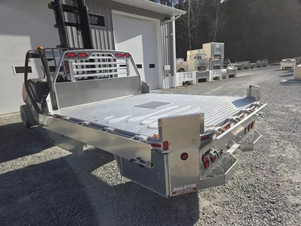 New Martin Truck Bodies 98X104-SB Flatbed 8' DRW Pickup 8" Drop in sides