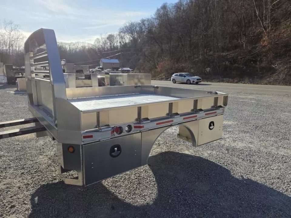 New Martin Truck Bodies 98X104-SB Flatbed 8' DRW Pickup 8" Drop in sides