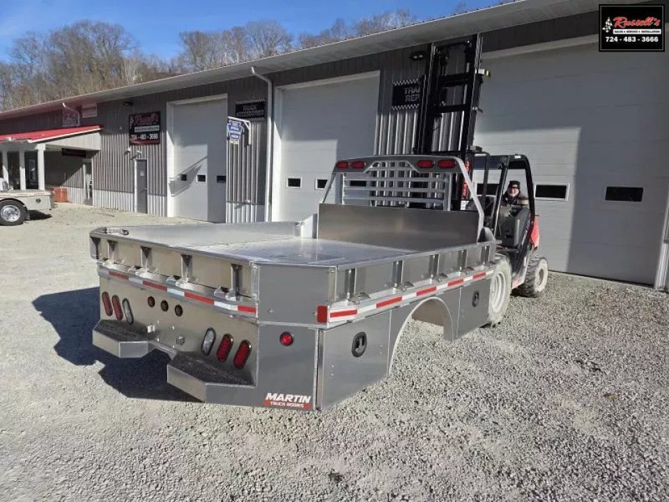 New Martin Truck Bodies 98X104-SB Flatbed 8' DRW Pickup 8" Drop in sides