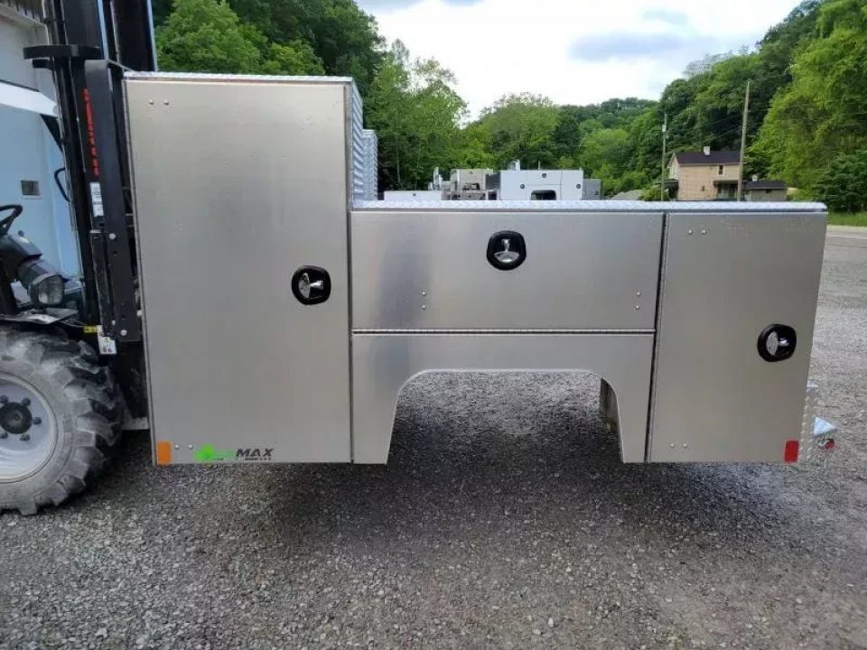 New Martin Truck Bodies Aluminum HFSB Service Body 8' DRW Tall Front Compartment