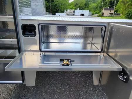 New Martin Truck Bodies Aluminum HFSB Service Body 8' DRW Tall Front Compartment