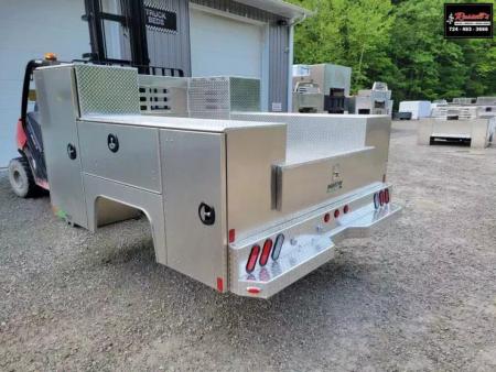 New Martin Truck Bodies Aluminum HFSB Service Body 8' DRW Tall Front Compartment