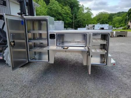 New Martin Truck Bodies Aluminum HFSB Service Body 8' DRW Tall Front Compartment