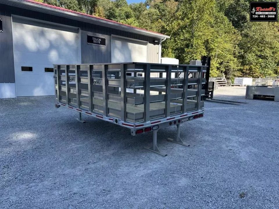 New Martin Truck Bodies 98x144-BX Flatbed 84" CA Stakebody WOOD FLOOR