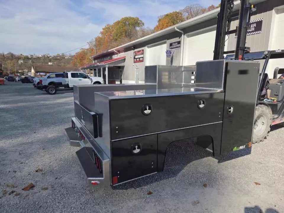 New Martin Truck Bodies Aluminum HFSB Service Body 8' DRW Tall Front Compartment SMOOTH APPREARANCE