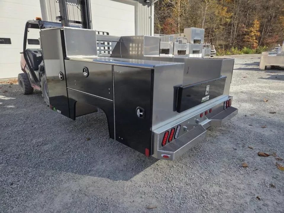 New Martin Truck Bodies Aluminum HFSB Service Body 8' DRW Tall Front Compartment SMOOTH APPREARANCE