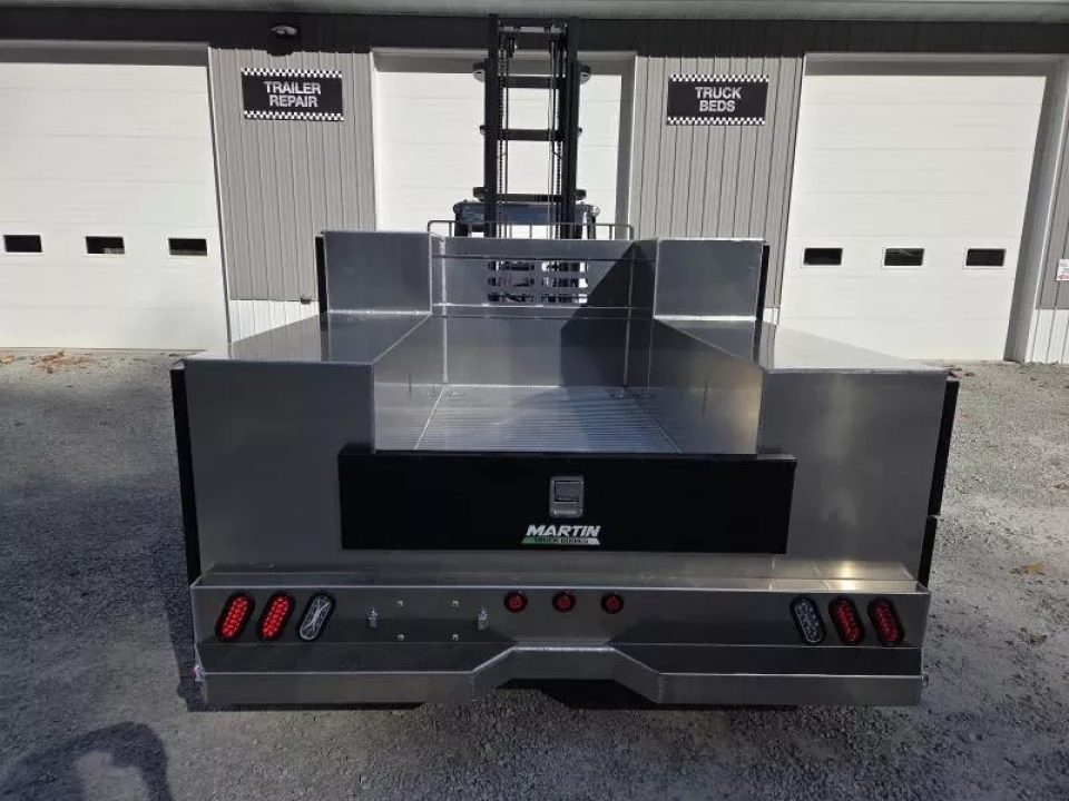 New Martin Truck Bodies Aluminum HFSB Service Body 8' DRW Tall Front Compartment SMOOTH APPREARANCE