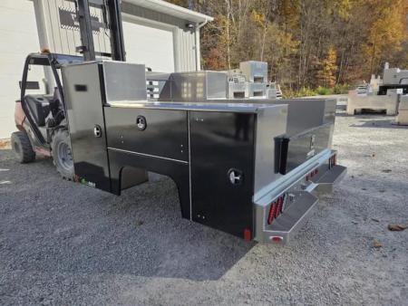 New Martin Truck Bodies Aluminum HFSB Service Body 8' DRW Tall Front Compartment SMOOTH APPREARANCE