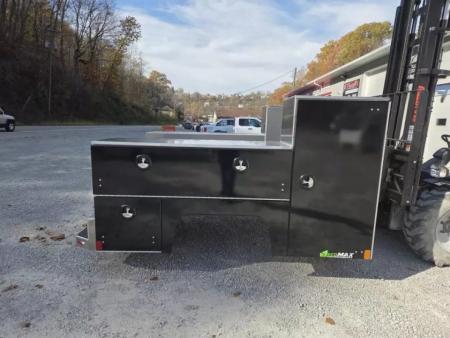 New Martin Truck Bodies Aluminum HFSB Service Body 8' DRW Tall Front Compartment SMOOTH APPREARANCE