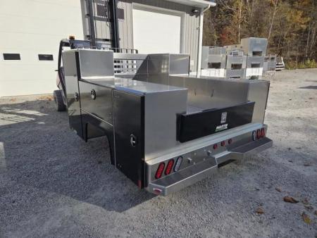 New Martin Truck Bodies Aluminum HFSB Service Body 8' DRW Tall Front Compartment SMOOTH APPREARANCE