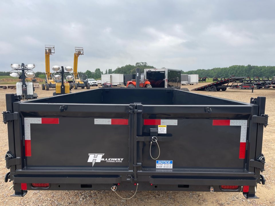New 2026 Hillcrest Trailers 14714SD Dump Trailer