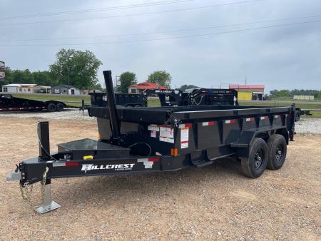 New 2026 Hillcrest Trailers 14714SD Dump Trailer