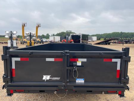 New 2026 Hillcrest Trailers 14714SD Dump Trailer