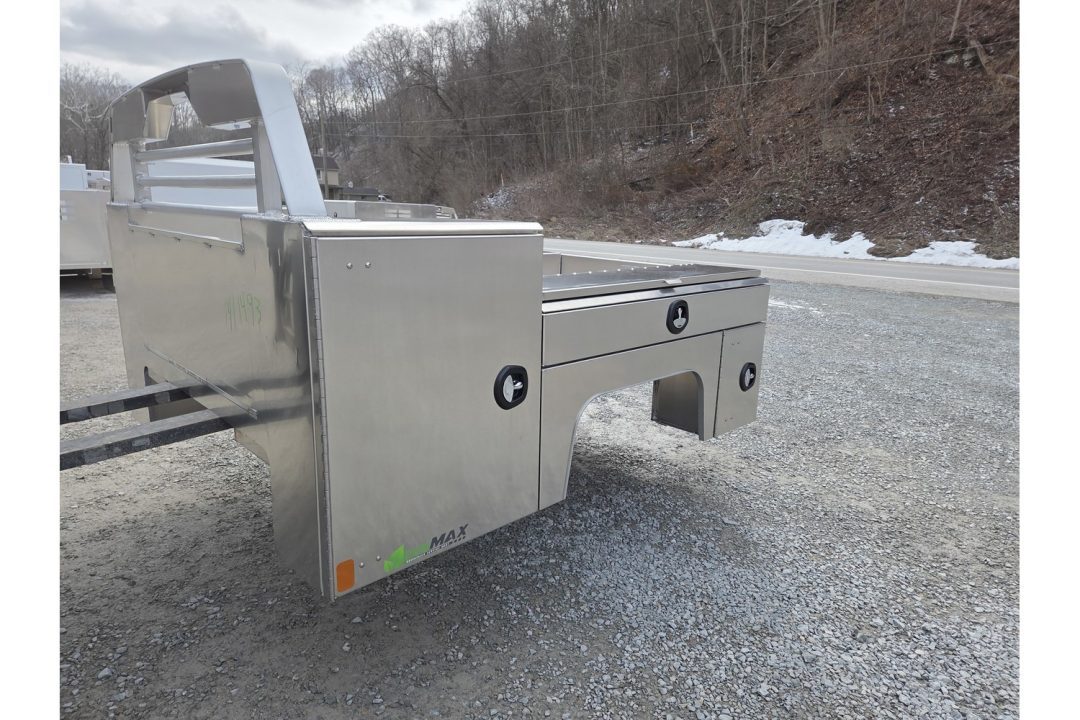 New Martin Truck Bodies Aluminum Gooseneck Service Body SRW 8' SMOOTH APPEARANCE